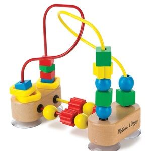 🍀2/$10 Melissa & Doug Classic First Wood Bead Maze Toy - Multicolor